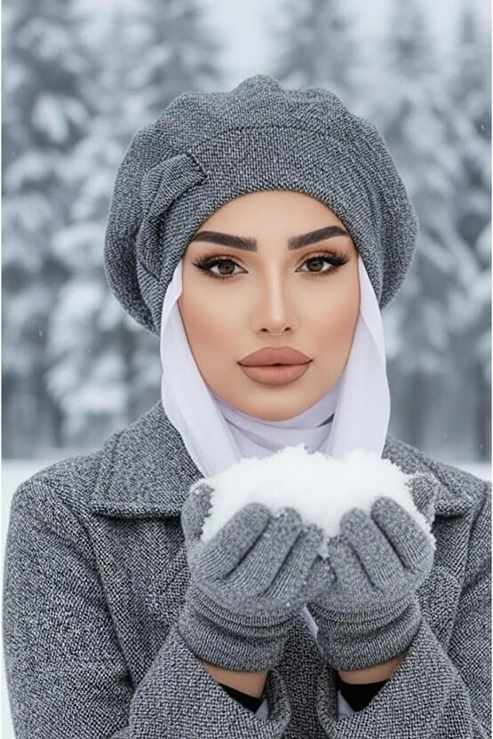 Kot Mavi ATKISIZ Tesettür Bere