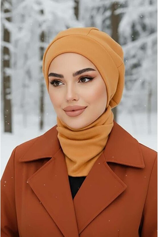 Camel Tesettür Bere Ve Etol Takım