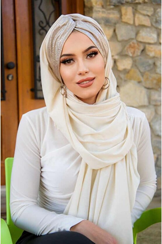 Kemik Dore Varaklı Burgu Hazır Şal