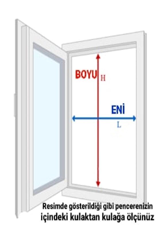 90 X 210cm Arası Plise Sineklik Pencere Sineklik Pileli Sürgülü Sineklik