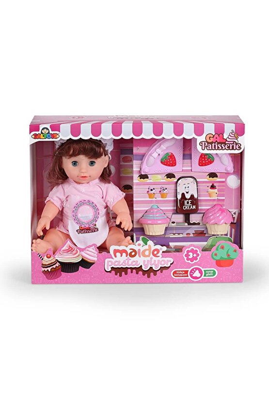 Maide Pasta Yiyor - Türkçe Konuşan Maide Et Bebek - Konuşan Bebek - Maide Bebek - Maide Pasta Bebek