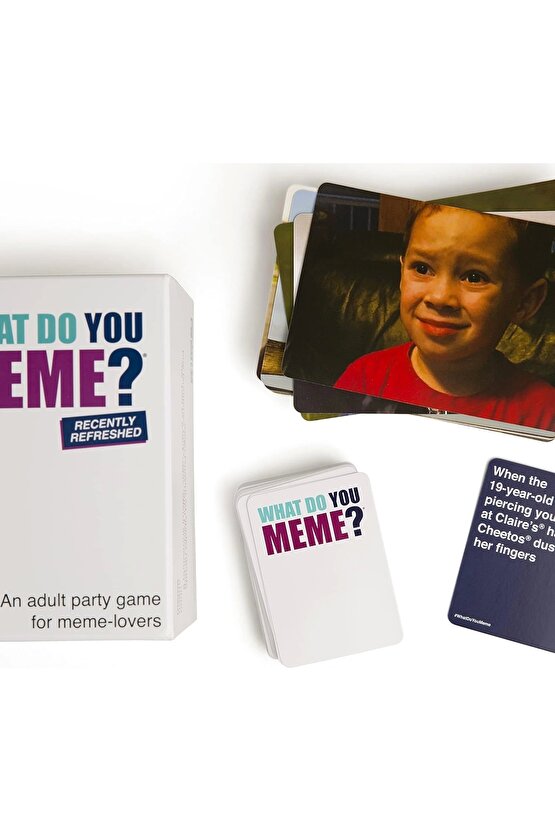 Orjinal What Do You Meme? - Ne Yapıyorsunuz Oyunu - Kutu Oyunu - Aile Oyunları - What Do You Meme Oy