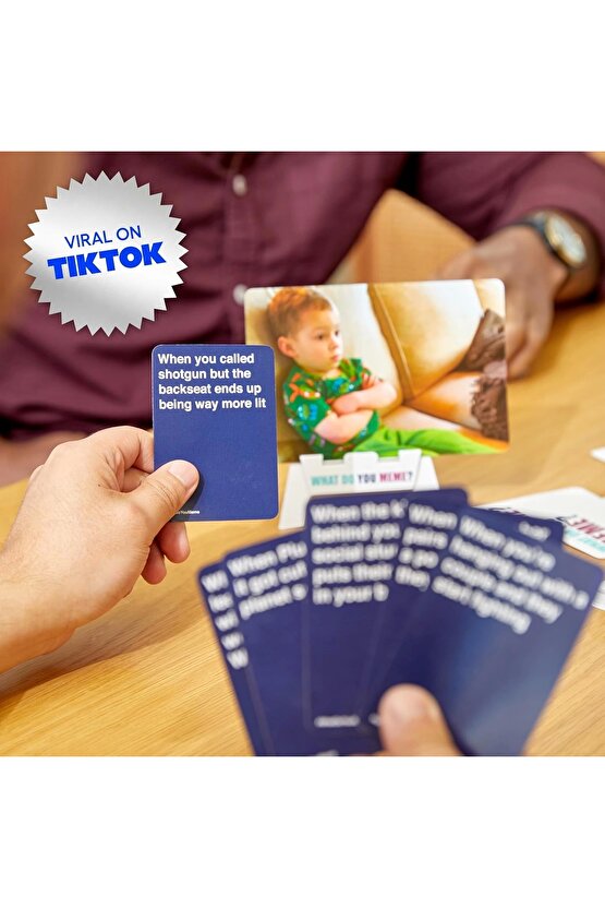 Orjinal What Do You Meme? - Ne Yapıyorsunuz Oyunu - Kutu Oyunu - Aile Oyunları - What Do You Meme Oy