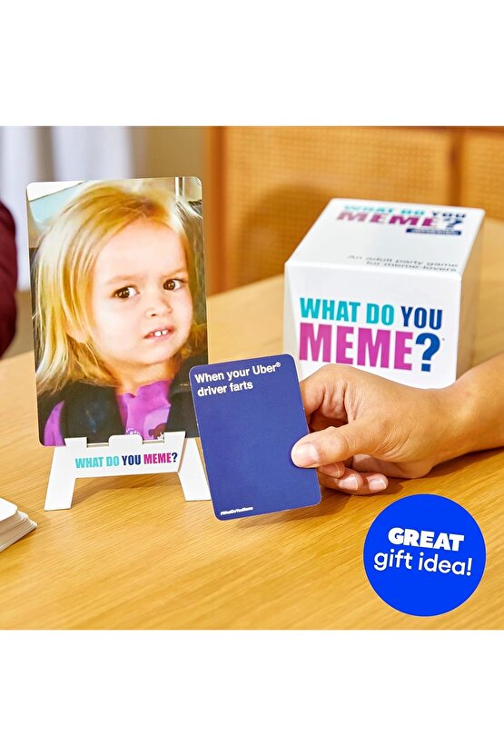 Orjinal What Do You Meme? - Ne Yapıyorsunuz Oyunu - Kutu Oyunu - Aile Oyunları - What Do You Meme Oy