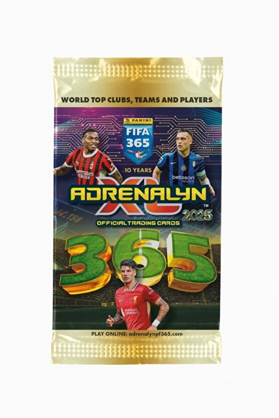 Panini FIFA 365 Adrenalyn XL 2025 Oyuncu Kartı - Futbolcu Kartları - Trading Oyuncu Kartı - 2 Paket