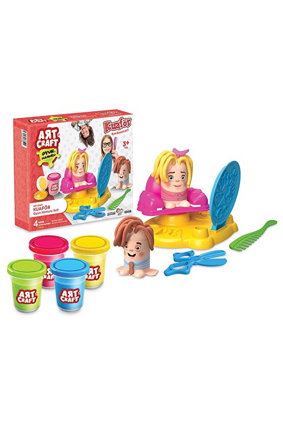 Dede Kuaför Bebek Oyun Hamuru Seti +3 Yaş