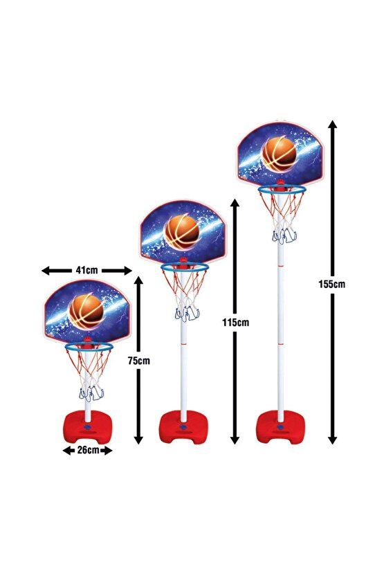 Candy & Ken Ayaklı Basketbol Seti - Spor Oyuncakları - Basketbol Oyuncakları - Basket Seti