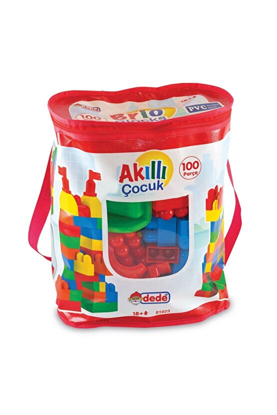 Akıllı Çocuk 100 Parça - Lego Oyuncaklar - Yapı Oyuncakları - Akıllı Lego - Akıllı Çocuk Lego