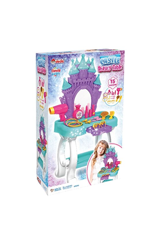 Candy & Ken Şato Güzellik Masası - Güzellik Setleri - Kuaför Oyuncak Seti
