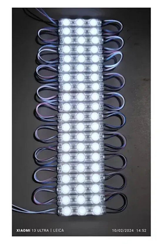 20 Adet 5 Watt BEYAZ IŞIK Kelvin IP65 Mercekli Modül Led 10 Adet Magnetli, Çok Kaliteli Modül Led