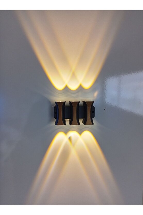 SEKİZGEN LED ÇİFT YÖNLÜ NAZAR APLİK GÜNIŞIĞI