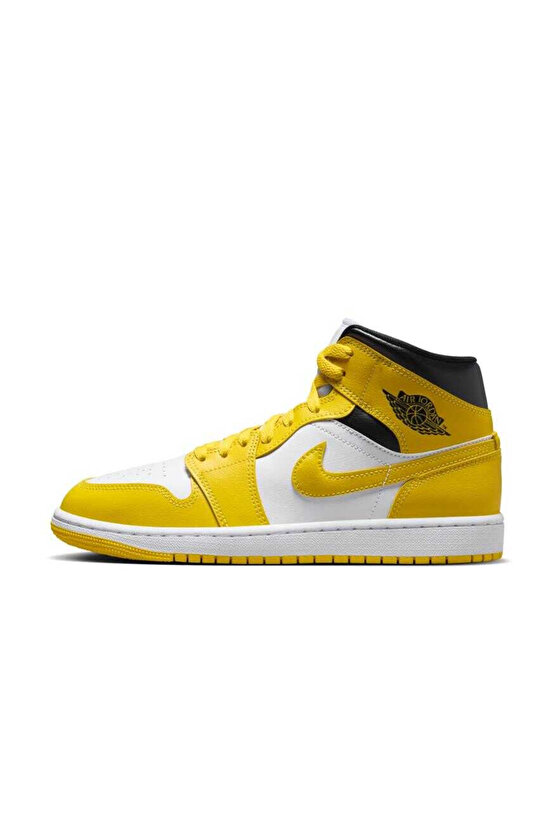 Air Jordan 1 Mid Kadın Basketbol Ayakkabısı (Dar Kalıp 1 Beden Büyük Almanızı Öneriyoruz)