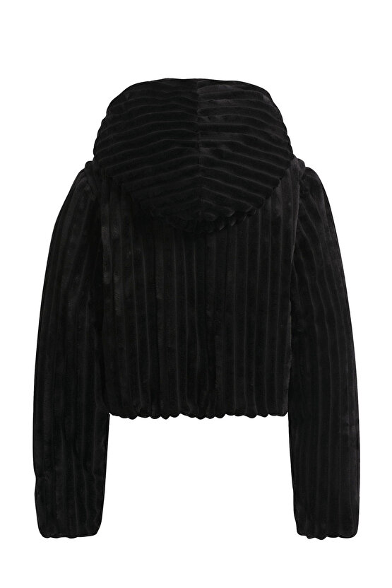 FASHION PUFFER JACKET Siyah Kadın Mont