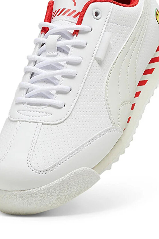 Ferrari Roma Via Erkek Sneaker BEYAZ