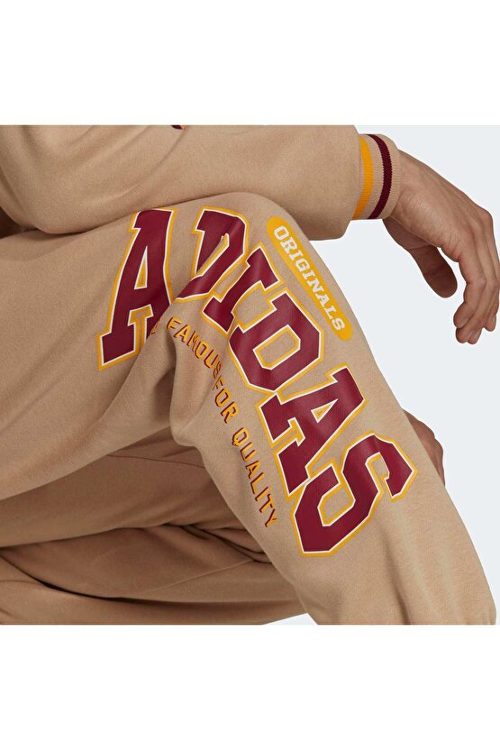 Varsity Erkek Bej Eşofman Altı (HY6044)