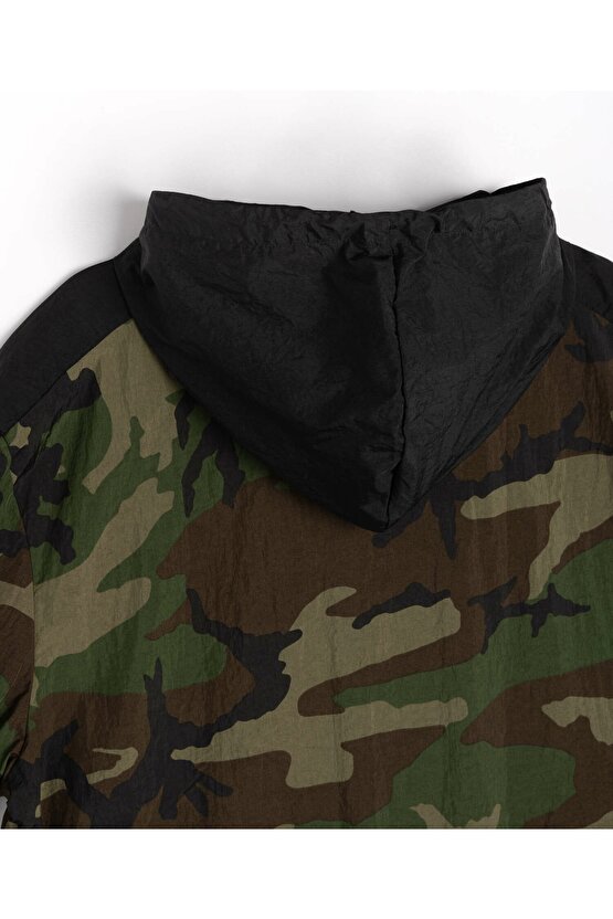 Jordan Jumpman Classics Camo Erkek Windrunner Yağmurluk Rüzgarlık