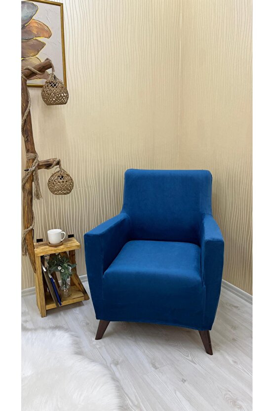 1Li Koltuk İtalyan Süet Koltuk Örtüsü(PETROL)