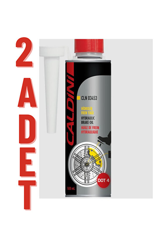 DOT4 Hidrolik Fren Yağı 500 ml X 2 ADET