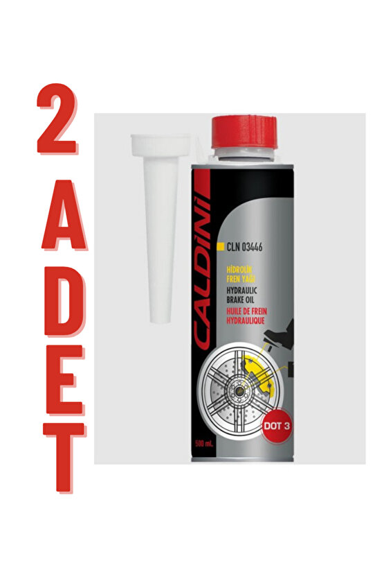 DOT3 Hidrolik Fren Yağı 500 ml X 2 ADET