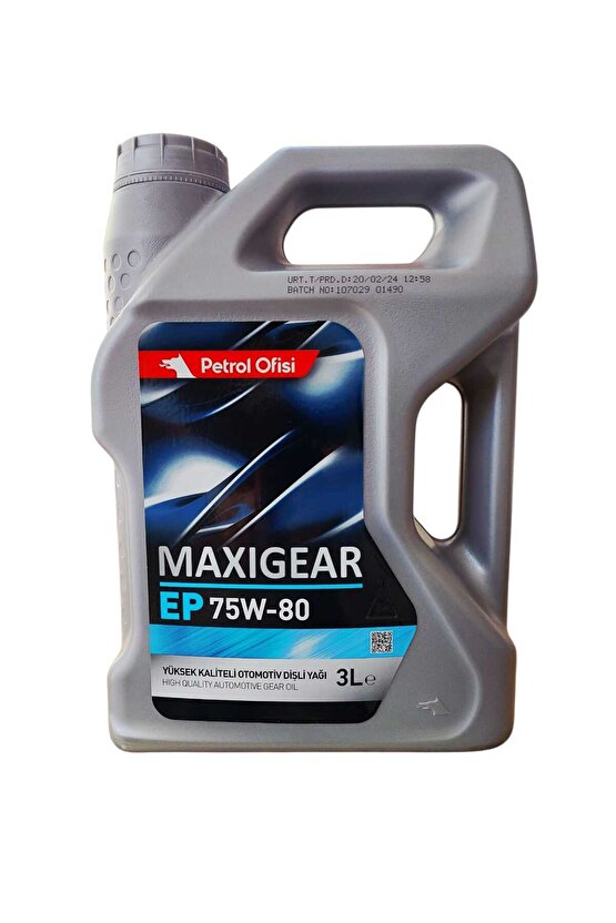 MAXIGEAR EP 75W-80 3 Lt Şanzıman Yağı