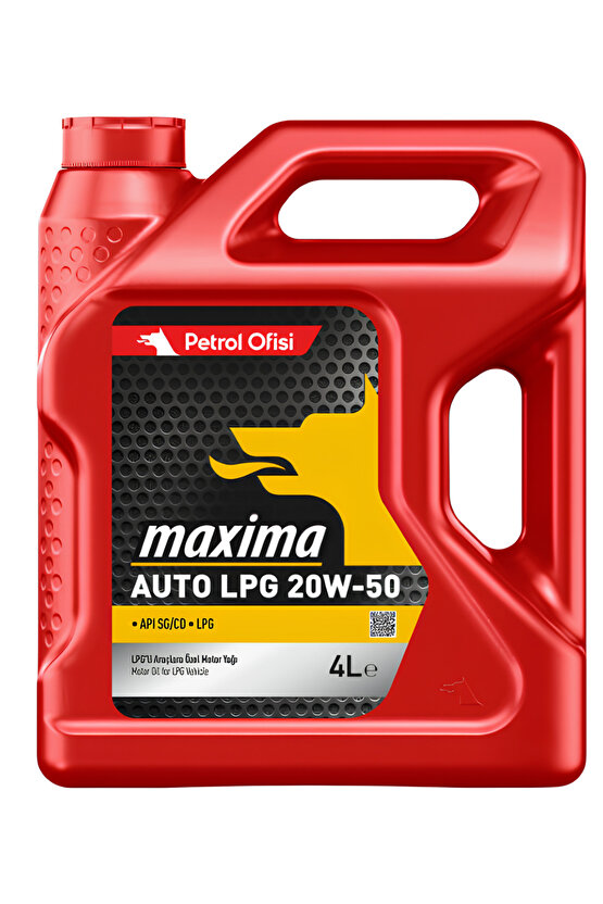 Maxima Lpg 20w - 50 Motor Yağı 4 L