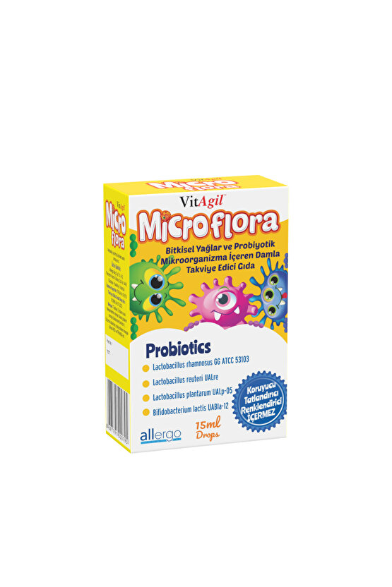 Vitagil | Microflora Probiyotik Damla 15ml