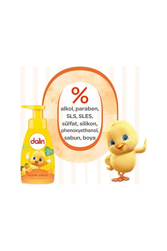 Köpük Sabun Mango Ve Portakal Kokulu 200 Ml