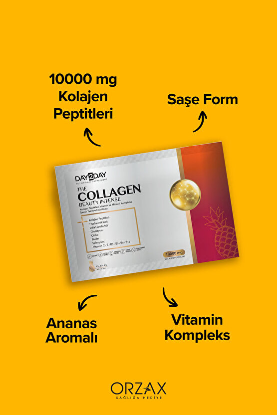 THE COLLAGEN BEAUTY İNTENSE 30 SAŞE ANANAS AROMALI