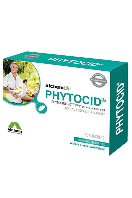 Phytocid Phyroprotect G199 Turmeric & Ginger 30 Kapsül