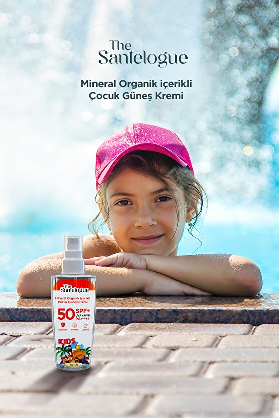 Organik Güneş Kremi Kids Spf50+ 200 Ml