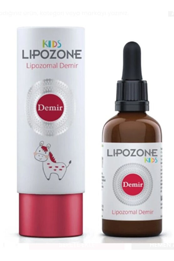 Kids Lipozomal Demir Drop 15 ml