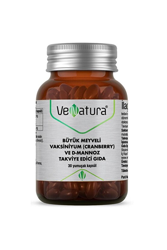 Cranberry Ve D-Mannoz 30 Kapsül