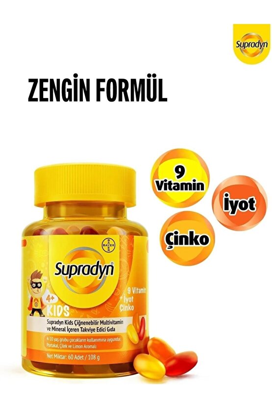 Supradyn Kids 60 Tablet + Kids 60 Tablet