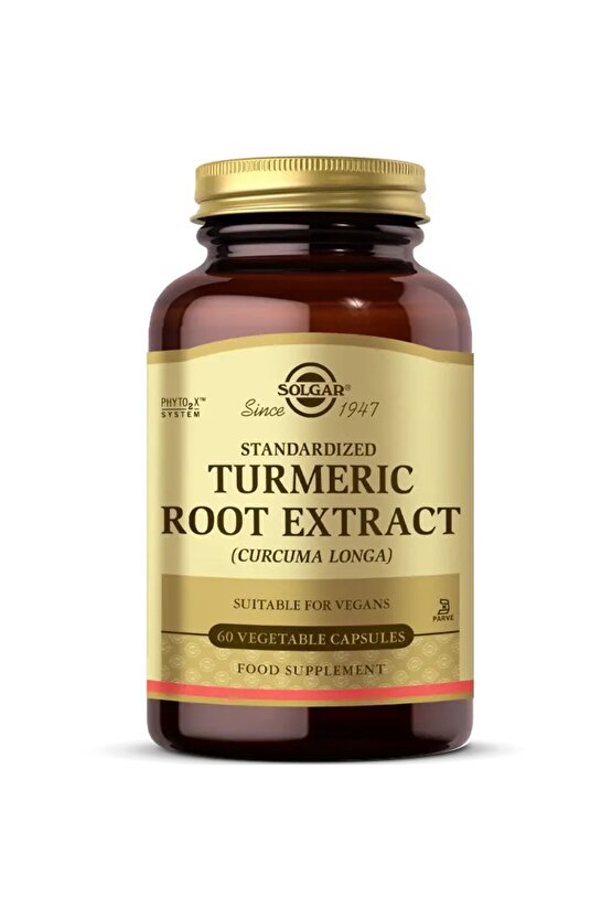 Turmeric Root Extract 60 Kapsül
