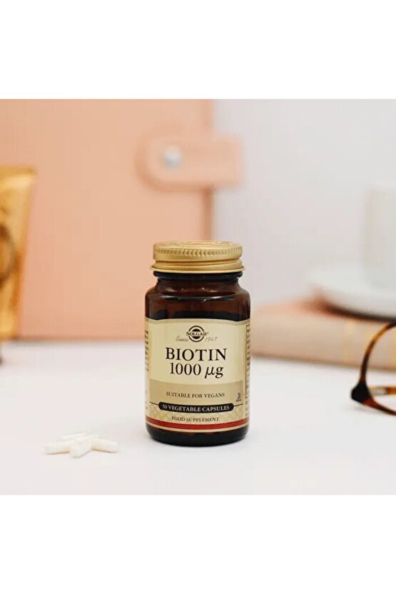 Biotin 1000 Mcg 50 Kapsül