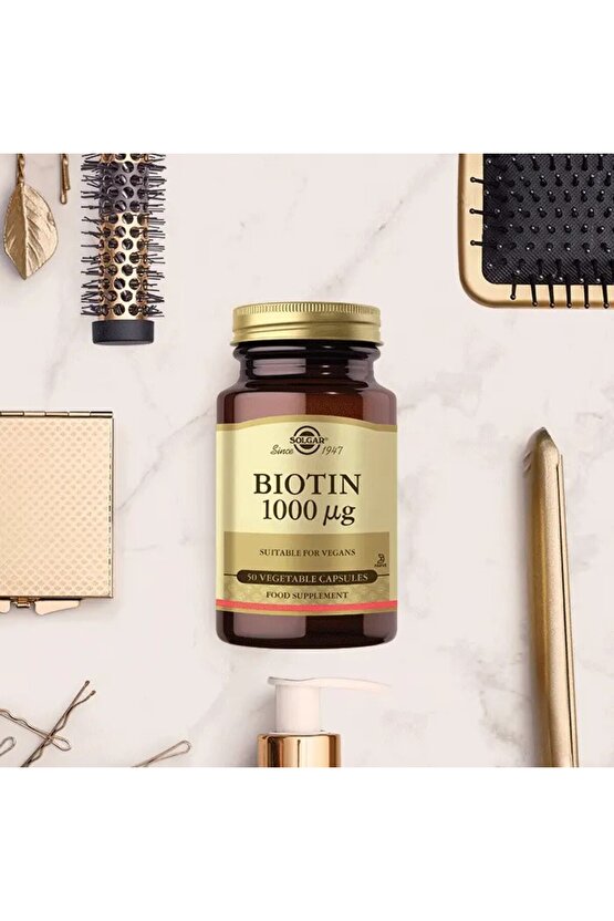 Biotin 1000 Mcg 50 Kapsül