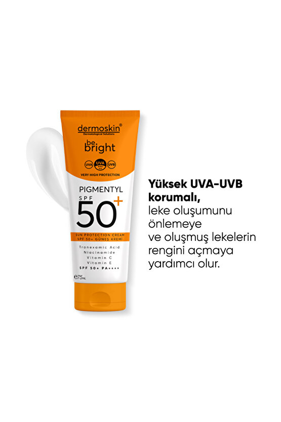 2li Be Bright Pigmentyl SPF 50+ | UVA & UVB Koruyucu | Leke Karşıtı Güneş Kremi | 75+75 ml