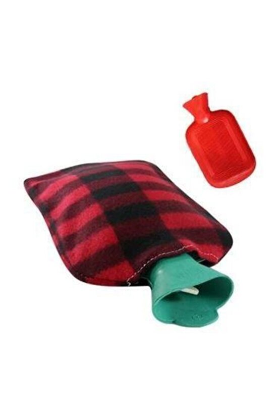 Sıcak Su Torbası, Peluş Kılıflı Sıcak Su Torbası( Küçük Boy) Termofor Kılıflı