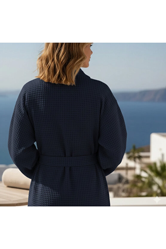 Pike Bornoz , Sabahlık Bornoz , Waffle Pike Bornoz ,unisex Pike Bornoz ,hamam Sauna Bornoz