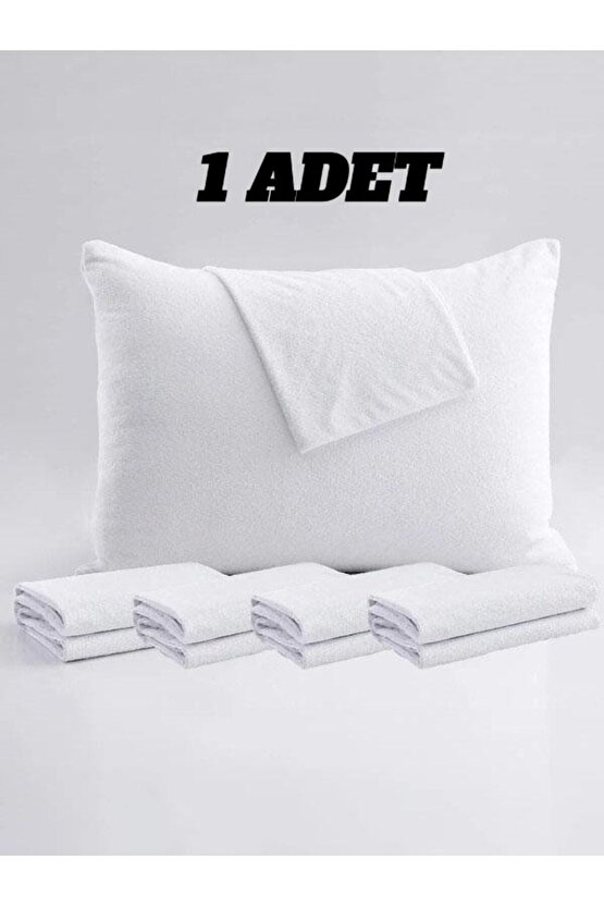 < 1 Adet > < 50x 70 cm > Pamuklu Fermuarlı Sıvı Geçirmez Yastık Alezi , Yastık Koruyucu Kılıf ,