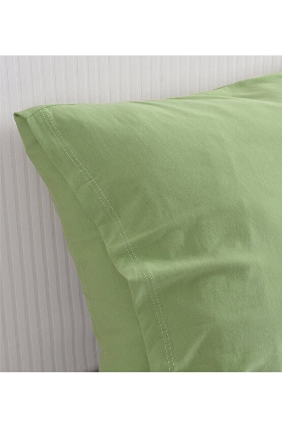 (4 Adet ) 50x70 cm Renkli Kapaklı Outlet Yastık Kılıfı, Karışık Renkli Yastık Kılıfı