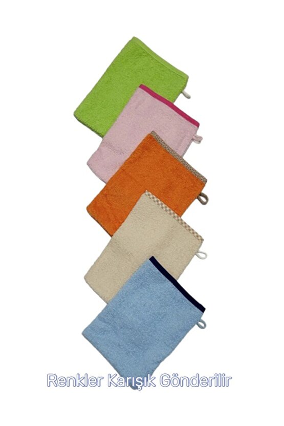 (3 Adet ) Pamuklu Bebek Kese , Çocuk kese ,Yetişkin kese, Havlu Banyo Kese-lifi Outlet