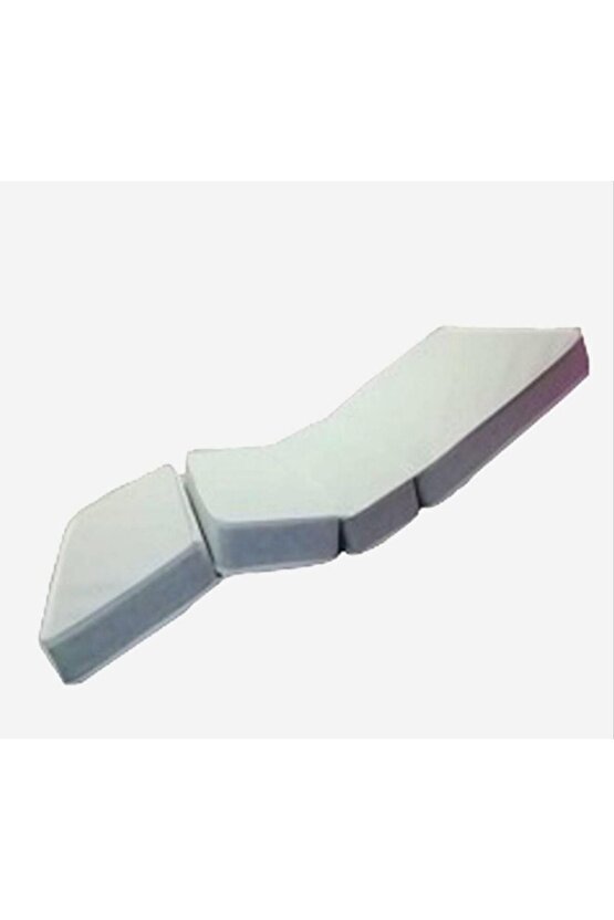 4 Parçalı 15 Cm Kalınlıkta Tek Kişilik Sünger Hasta Karyolası Yatağı