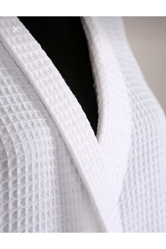 Plaj Sauna Otel Spa Bornozu Waffle Pike Yazlık Unısex