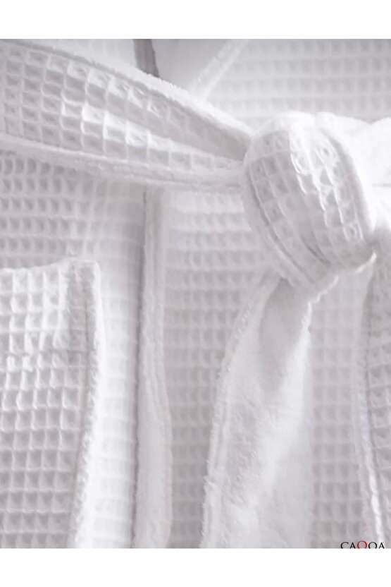 Plaj Sauna Otel Spa Bornozu Waffle Pike Yazlık Unısex