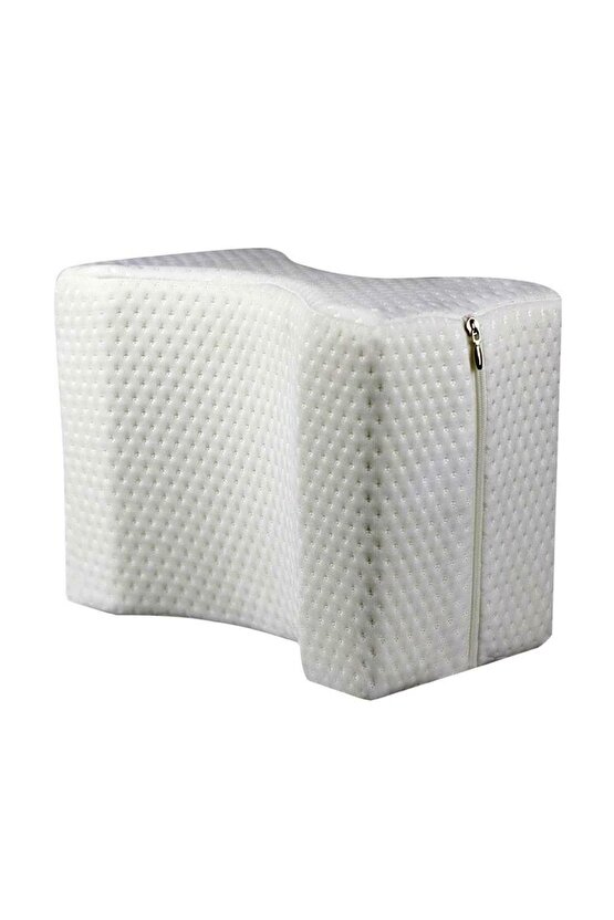 Bacak Arası Yastık Hafızalı Köpük Diz Yastığı Yan Uyuyanlar Için Ortopedik Diz Yastığı Uyku Siyatik