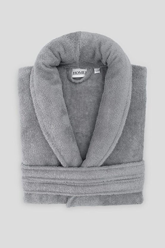 Bukle Bornoz, Şal Yaka Bornoz ,%100 Pamuklu Kadın  Erkek Unisex Bornoz