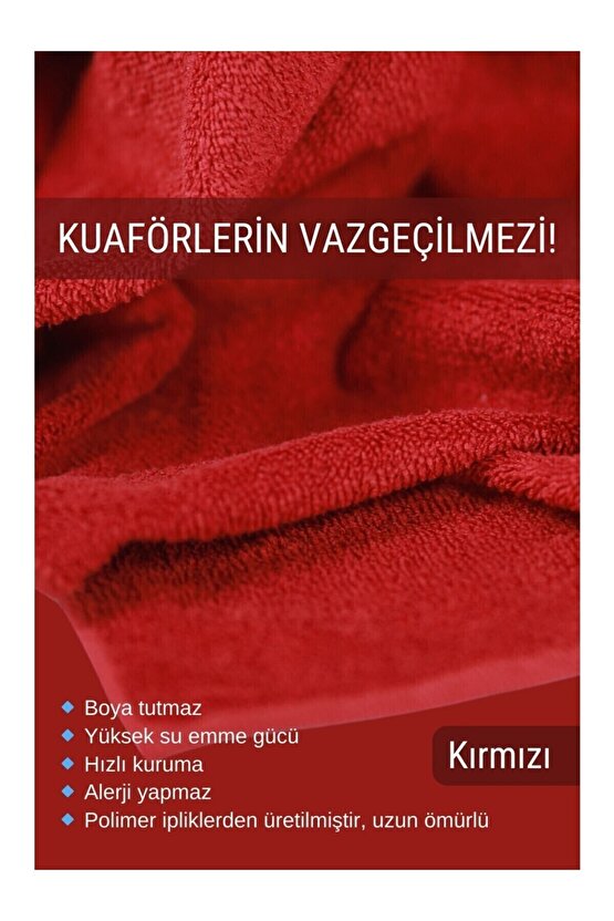 ( 12 Adet ) 50x90cm Mikrofiber Havlu,berber Havlusu, Kuaför Havlusu, Sporcu Havlusu, El Yüz Havlusu