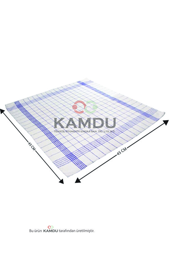 6 Adet 45x45cm Torşon Bez, Klasik Dokuma Bez, Gıda Bezi, Mayalama Örtüsü, Buldan Işi Bez