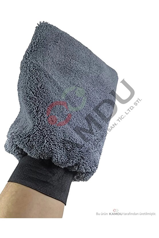 ( 1 Adet ) Oto Eldiven, Pasta Cila Eldiveni, Oto Kurulama Eldiveni, Mikrofiber Çizmez Eldiven